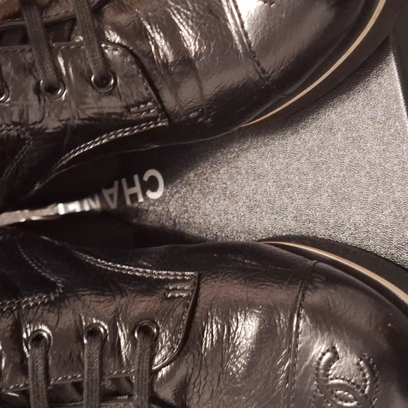 CHANEL Lace up Boots - Picture 13 of 16